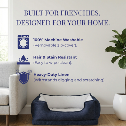 The Frenchie Orthopedic Spine-Relief Bed™