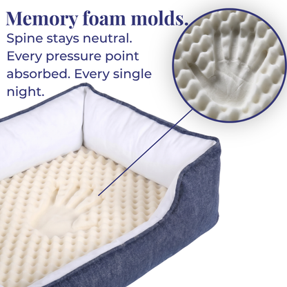 The Frenchie Orthopedic Spine-Relief Bed™