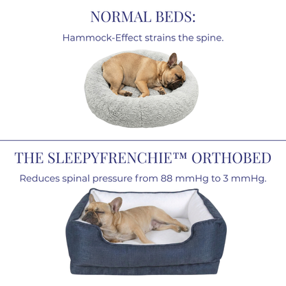 The Frenchie Orthopedic Spine-Relief Bed™