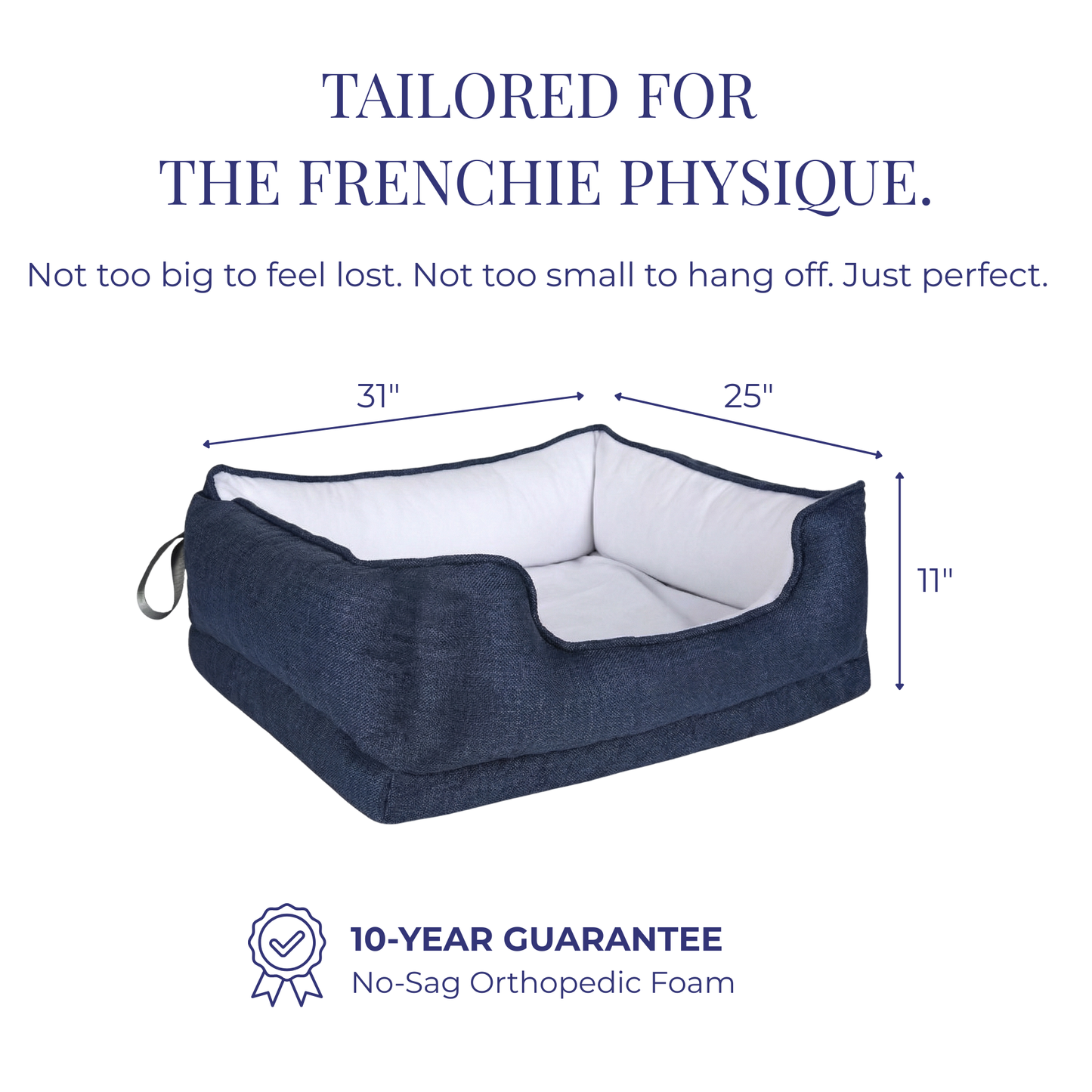 The Frenchie Orthopedic Spine-Relief Bed™